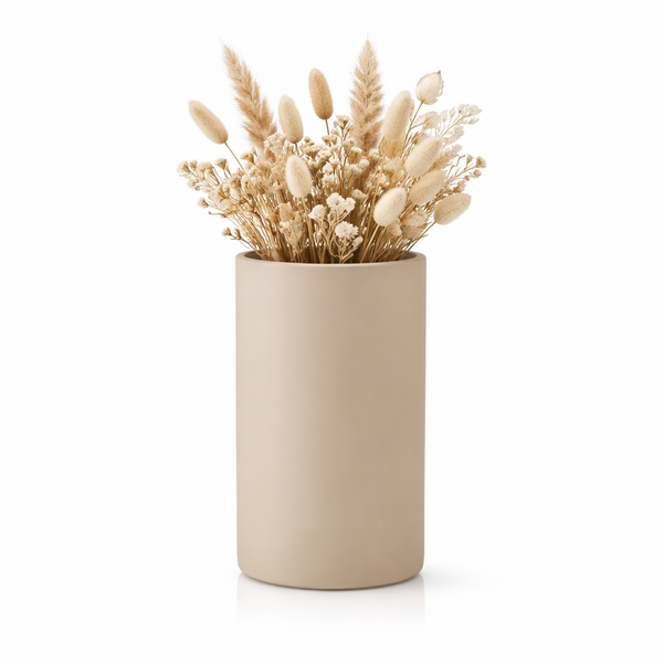 Wazon szklany BOHO cappucino 29 cm