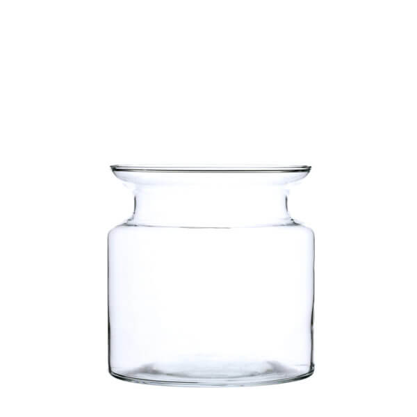 Słój wazon szklany na kwiaty 15 cm kpl. 5 szt.