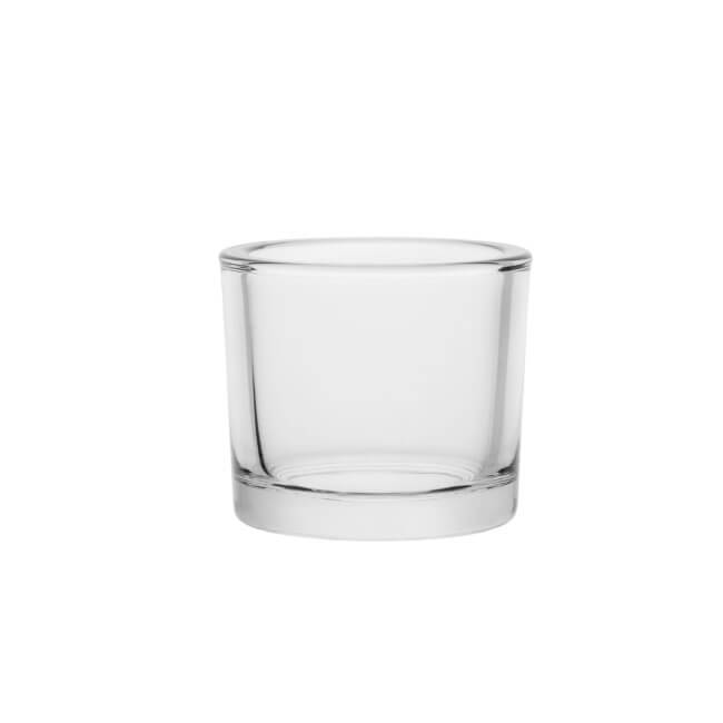 Świecznik pojemnik szklany 70842 cylinder wazon 8 cm 250 ml zestaw 100 szt.