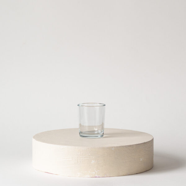 Pojemnik szklany pod zalew świec BASIC 70440 90 ml kpl. 6 szt.