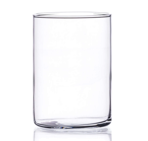 Wazon cylinder szklany 15x10cm