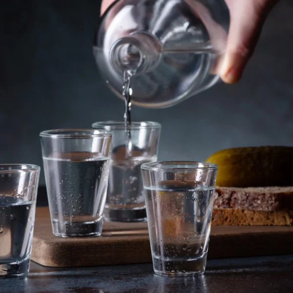 Zestaw kieliszków do wódki 55 ml 6 szt.