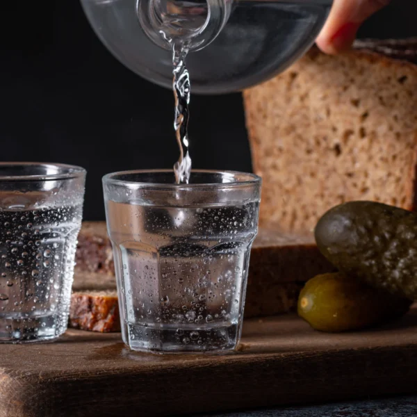 Kieliszki do wódki 55 ml zestaw 6 szt.