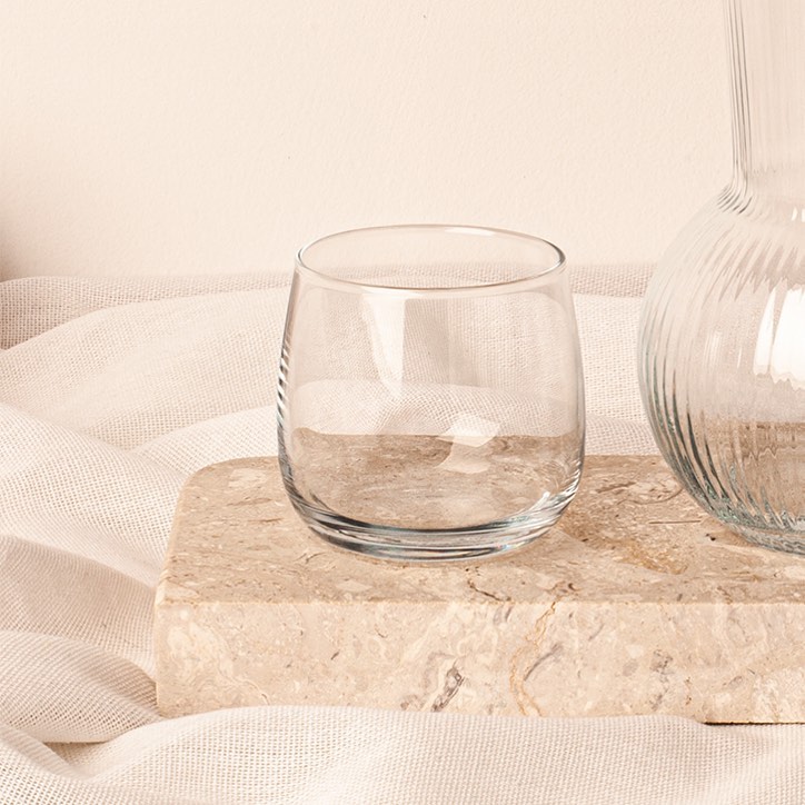 Niska szklanka na wodę, sok lub wino