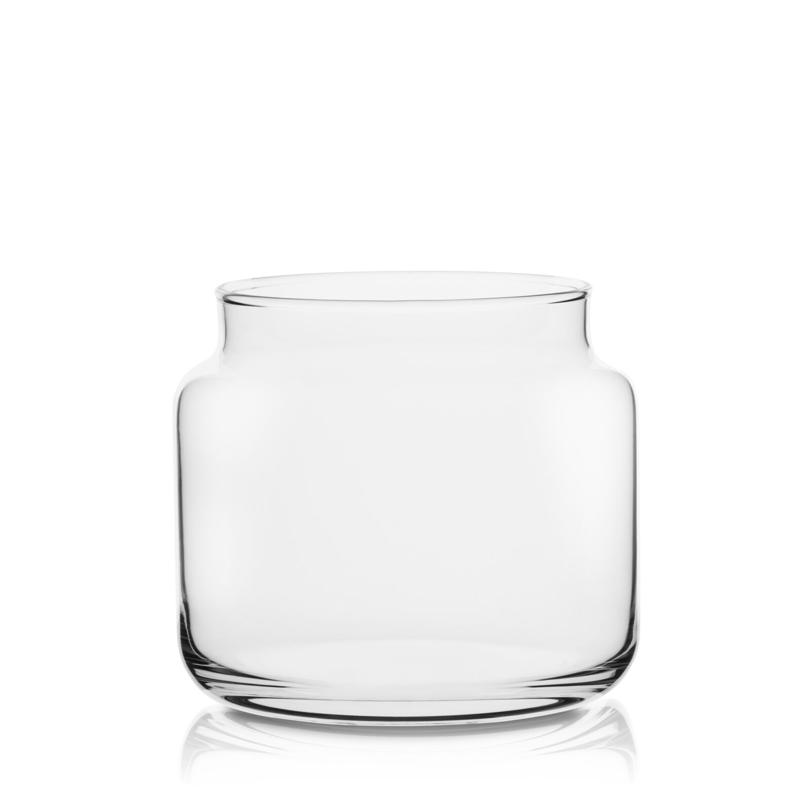 Słój wazon szklany las w słoju H17 D19 35098