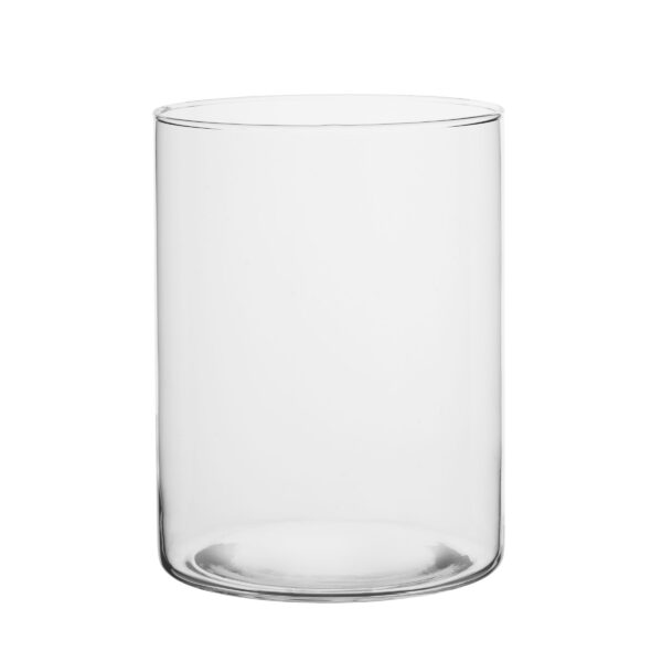 Wazon szklany wysoki - cylinder tuba las słoju H20