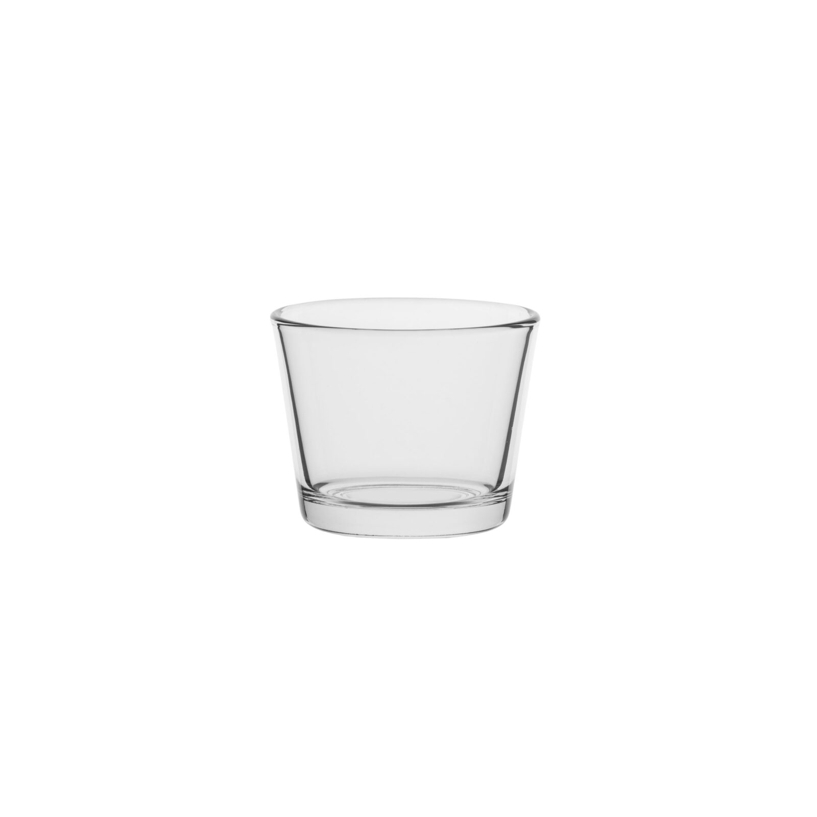 Szklanka pojemnik szklany do świec 70028 przezroczysty 130 ml kpl. 6 szt.