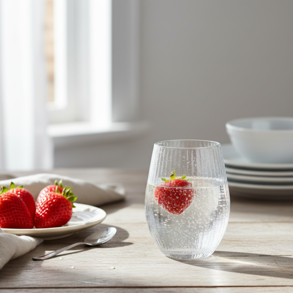 Szklanka WATERFALL ryflowana 500 ml kpl. 6 szt. Limited Edition