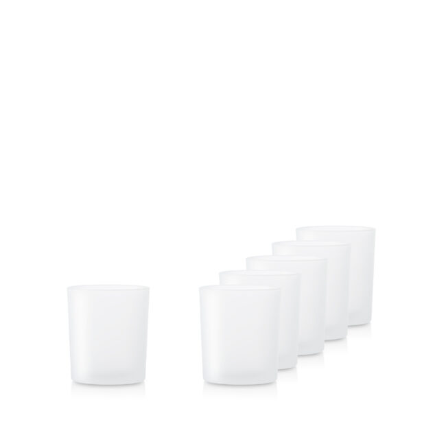 Pojemnik szklanka do zalewu świec