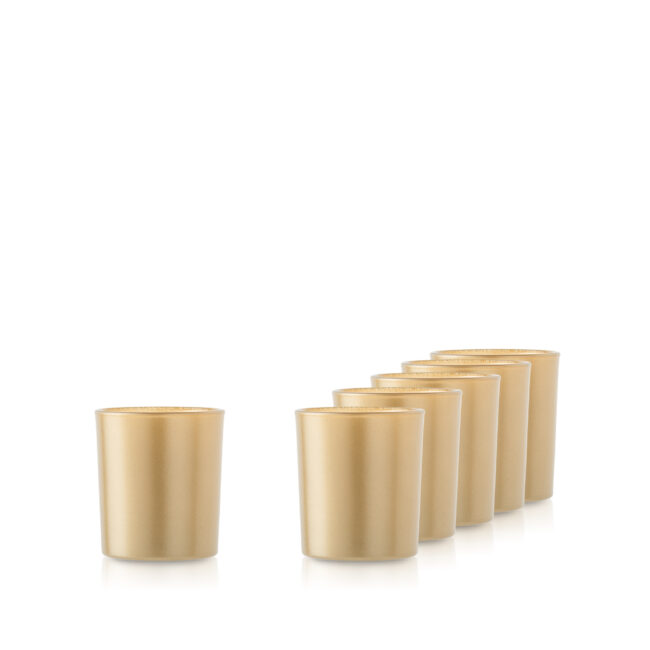 Szklanka złoty metalic