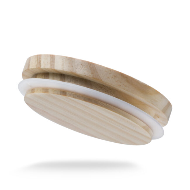 Pokrywka wieczko do świec pojemnika śr. 6-8 cm kpl. 6 szt.