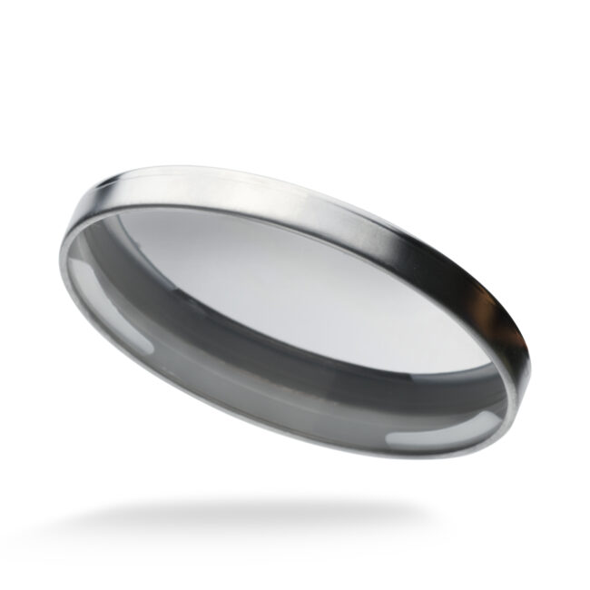 Pokrywka wieczko metalowe z uszczelką D10 kpl 6 szt.