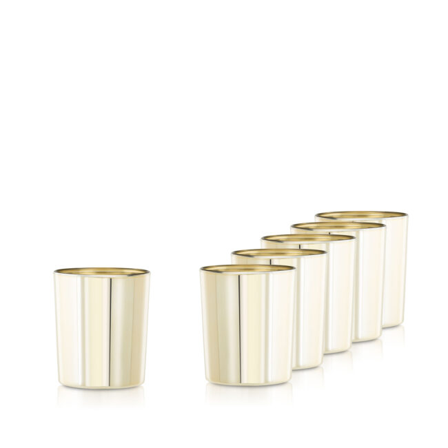 70056 złota metalizacja szkło do świec