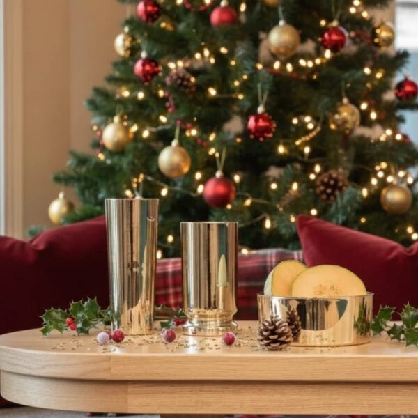 Zestaw wazonów ozdobnych GOLDEN