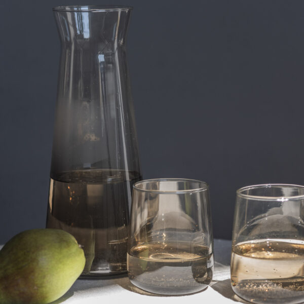 Szklanka do napojów ombre brązowa kpl 6 szt. 330 ml