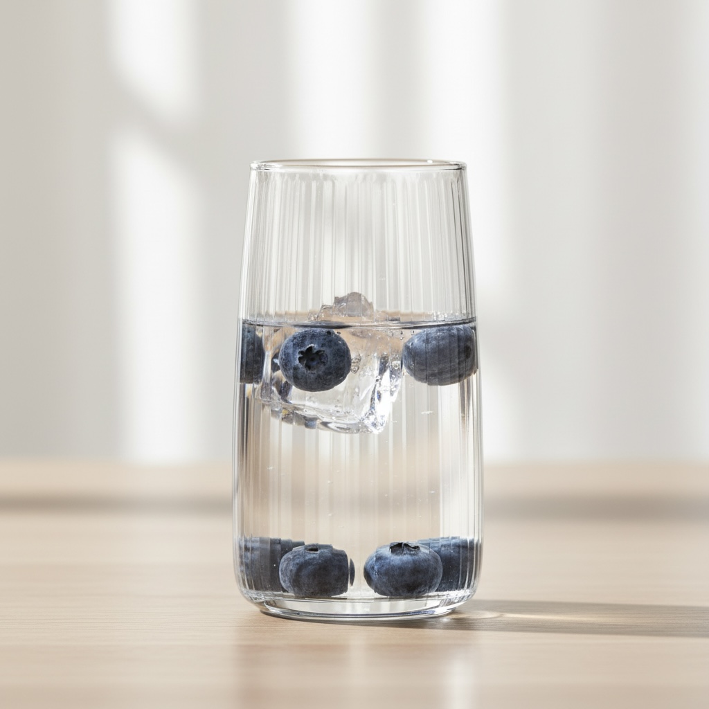 Szklanka ryflowana wysoka 500 ml kpl 6 szt.