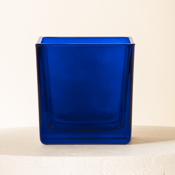 Szklany pojemnik do zalewu LUMINA 300 ml granatowy transparent 70210 kpl 6 szt.